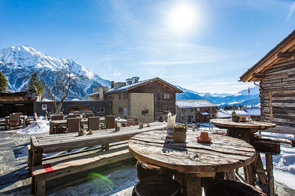 Maiensaesshotel Guarda Val Ленцергайде Екстер'єр фото